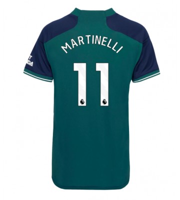 Arsenal Gabriel Martinelli #11 Replika Tredjetrøje Dame 2023-24 Kortærmet